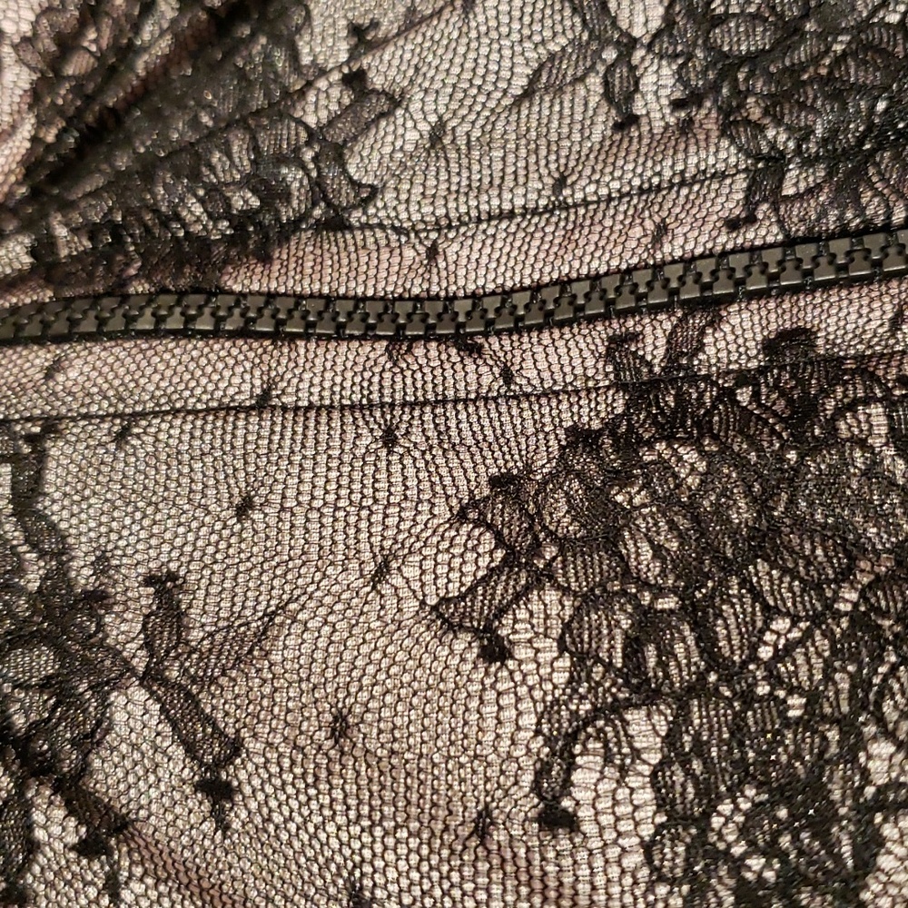Felina Jezebel NEW Lust Bustier 2-piece Corset G-String Thong BLACK Women L Sexy - Picture 14 of 16